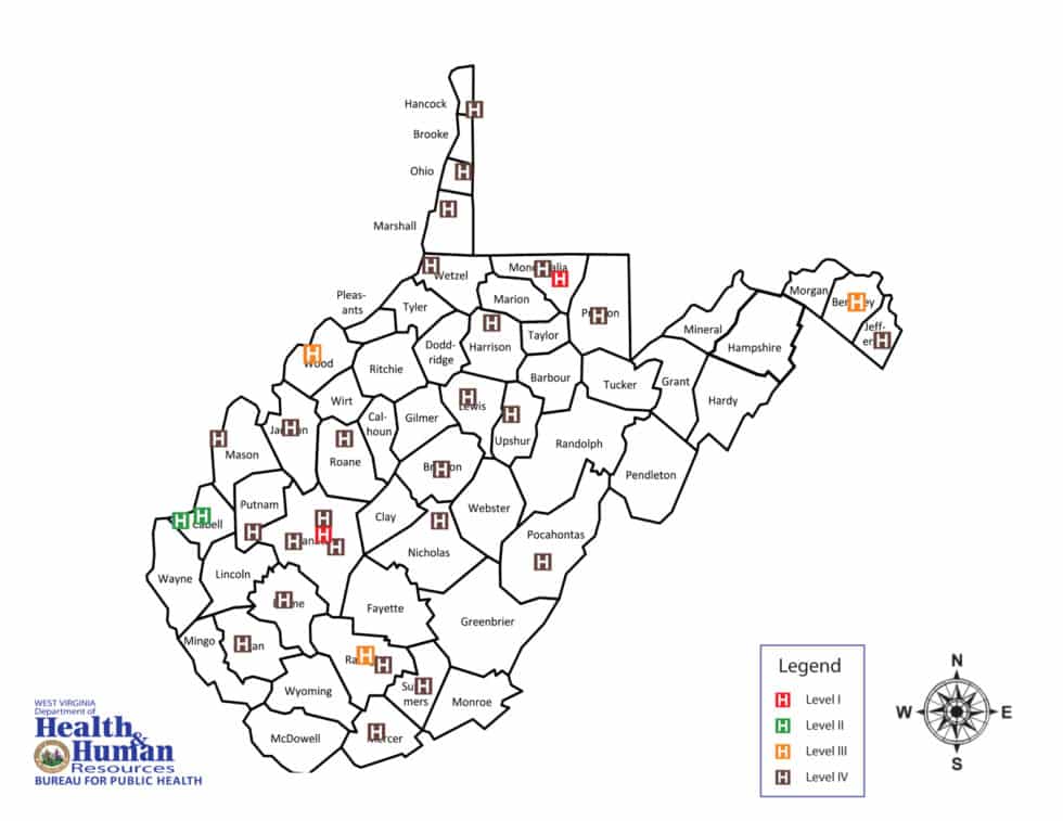 west Virginia trauma centers | West Virginia Chapter